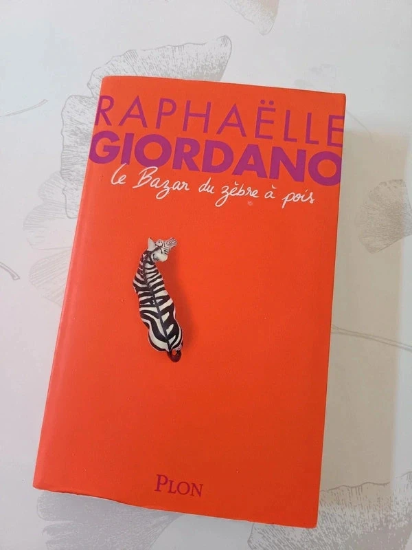 Livre Raphaëlle Giordano le bazar du zèbre à pois broché